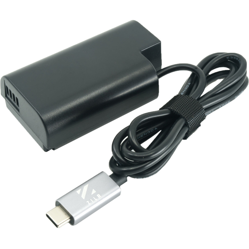ZILR USB Type-C to Panasonic DMW-DCC16 Dummy Battery Cable