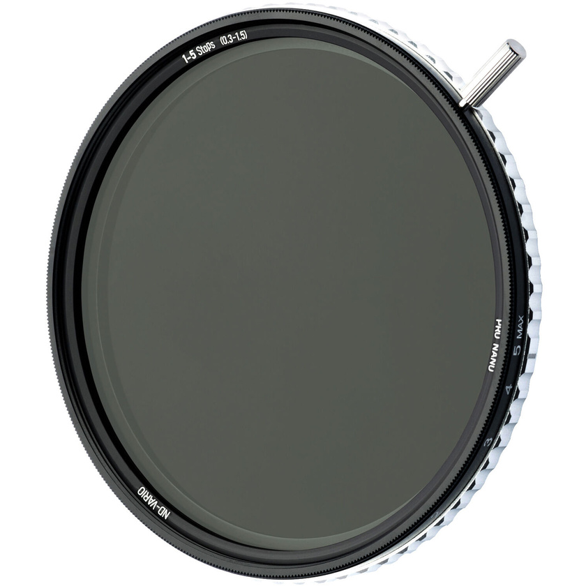 NiSi True Color ND-VARIO Pro Nano 1-5 Stop Variable Neutral Density Filter (82mm)