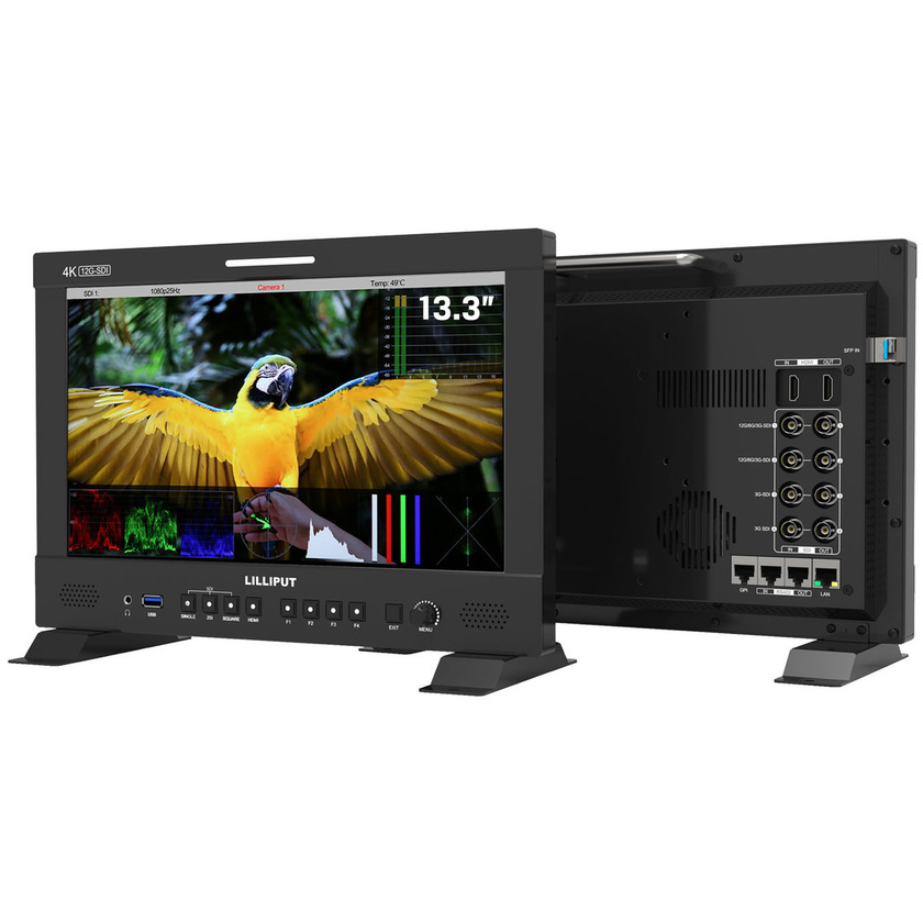 Lilliput Q13 13.3" 12G-SDI Studio / Broadcast Monitor