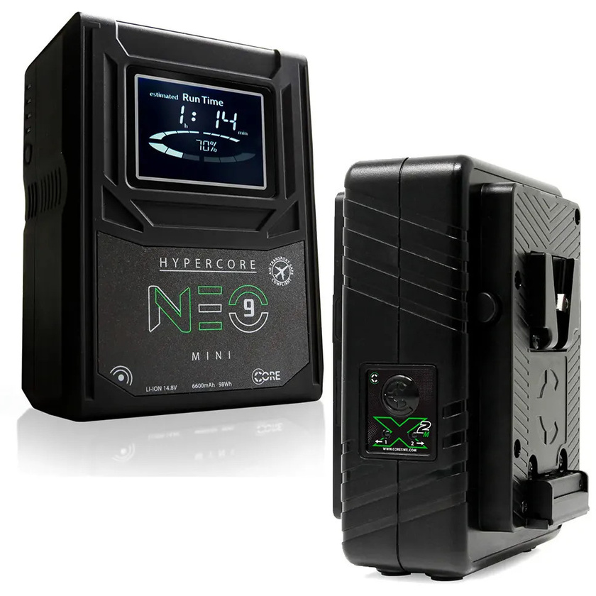 Core SWX Neo 9S Mini V-Mount Battery + X2S Charger