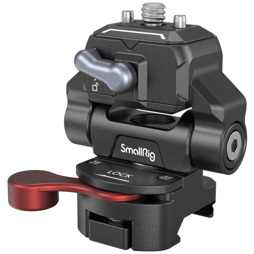 SmallRig Drop-in HawkLock mini Quick Release Monitor Mount with NATO Clamp 3601