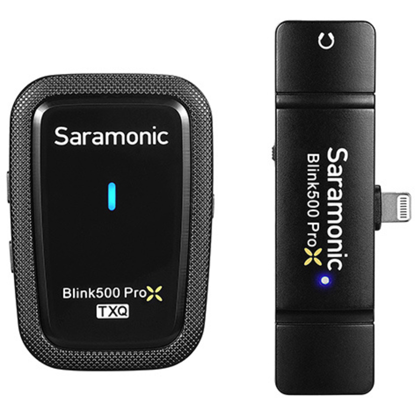 Saramonic Blink500 ProX Q3 2.4GHz Dual-Channel Wireless Microphone System (1TX, Lightning)