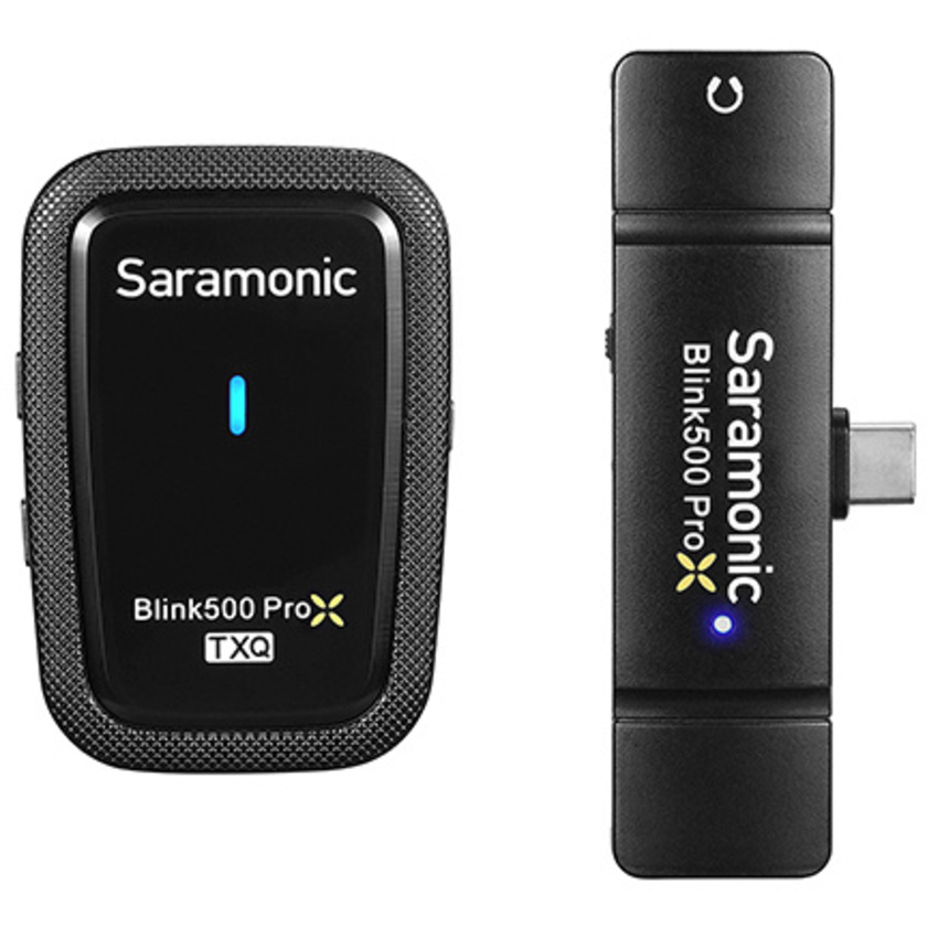 Saramonic Blink500 ProX Q5 2.4GHz Dual-Channel Wireless Microphone System (1TX, USB-C)