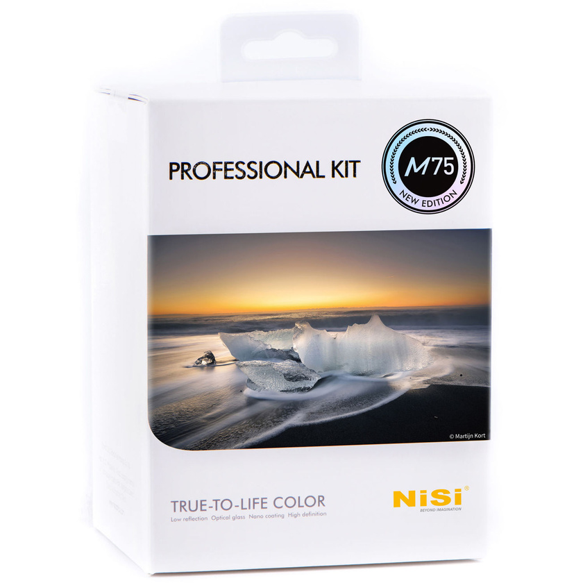 NiSi 75mm Professional Kit with M75 Filter Holder, Enhanced Landscape CPL & 5 ND/GND Filters
