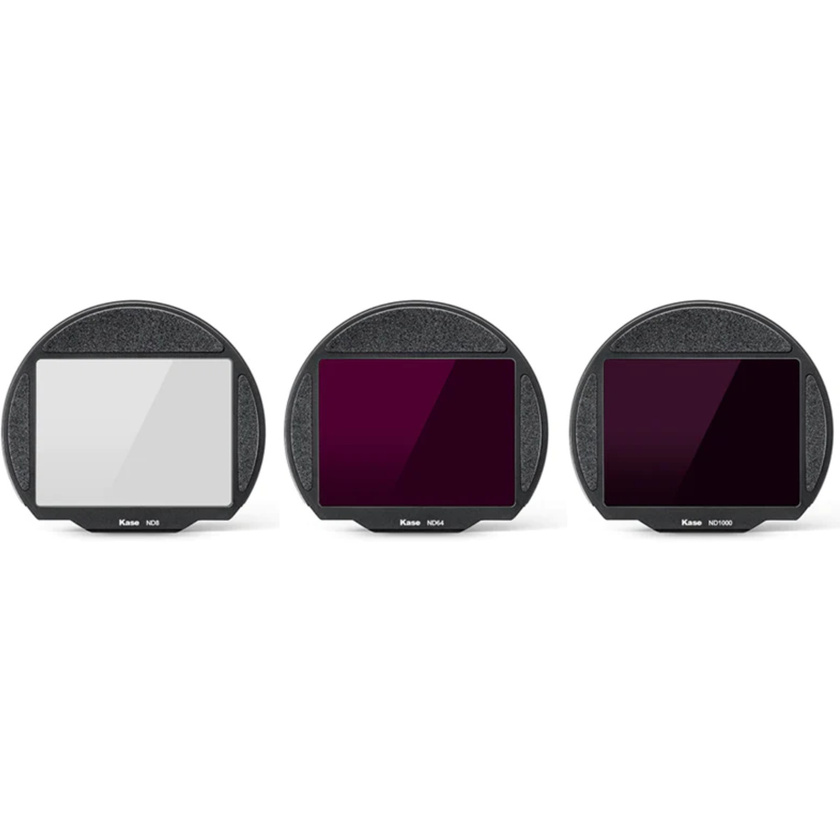 Kase 3 in 1 Clip in Filter Kit for FUJIFILM GFX 50R/50S/100/100S Camera (ND8+ND64+ND1000)
