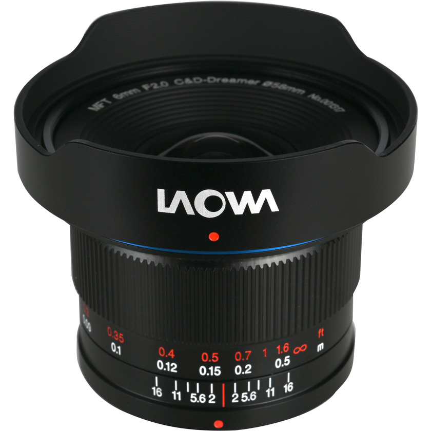 Laowa 6mm f/2 Zero-D Lens (MFT)