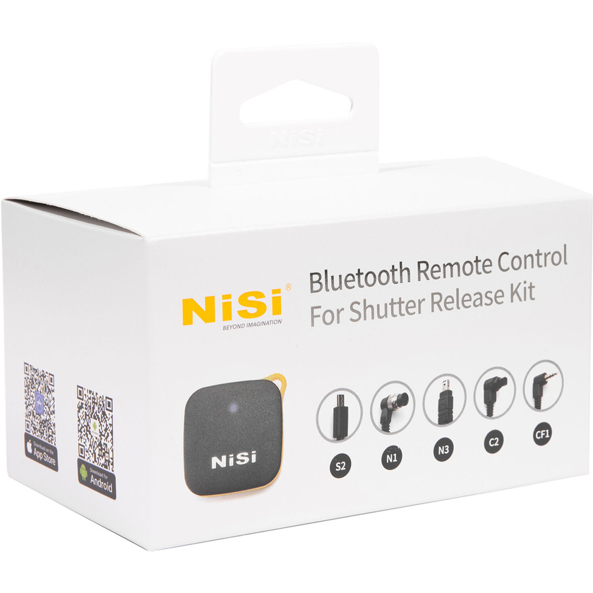NiSi Bluetooth Wireless Remote Shutter Control Kit With Release Cables