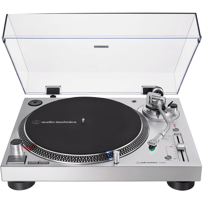 Audio-Technica AT-LP120XUSB Stereo Turntable (Silver)