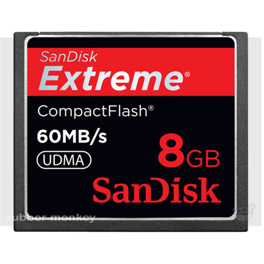 SanDisk 8GB Compact Flash Memory Card Extreme 400x UDMA