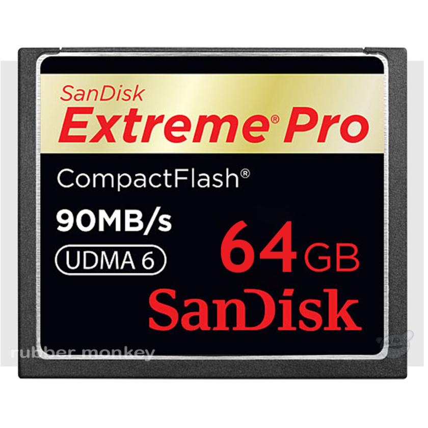 SanDisk 64GB Compact Flash Memory Card Extreme Pro 600x UDMA 6
