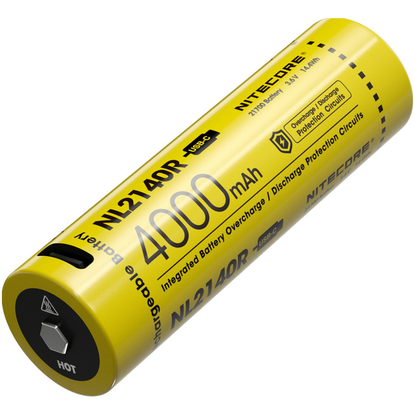 Nitecore NL2140R 4000mAh Battery with USB-C