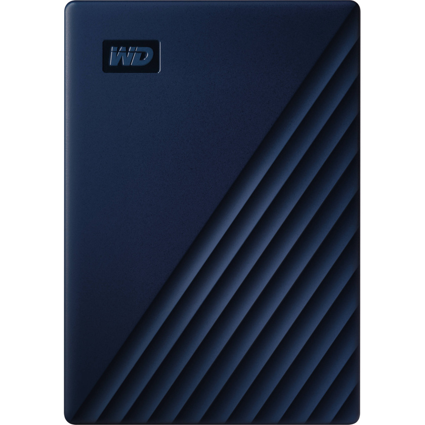 Western Digital My Passport for Mac USB 3.0 External Hard Drive (4TB, Midnight Blue)
