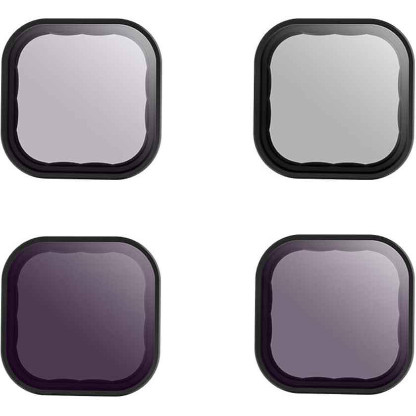 TELESIN ND & Circular Polarizer 4-Filter Set for GoPro HERO 9/10/11/12
