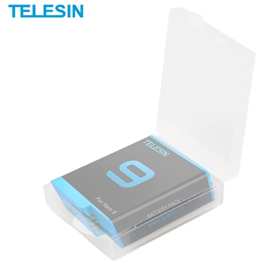 TELESIN Storage Box for GoPro HERO 9/10/11/12 Black Battery