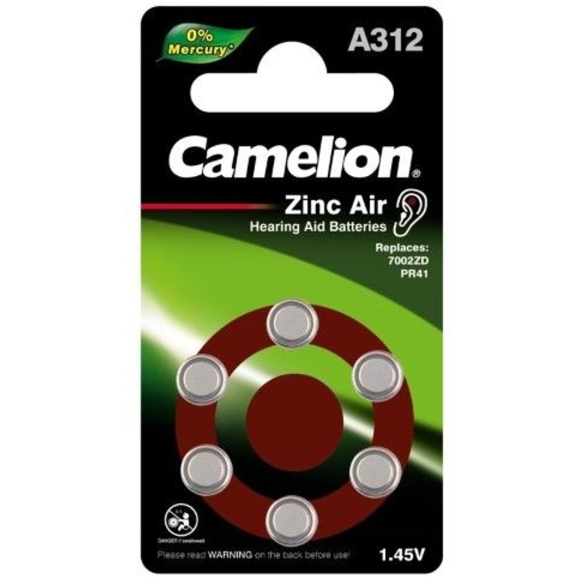 Camelion A321 1.4V Zinc Air (6PK) (OM10)