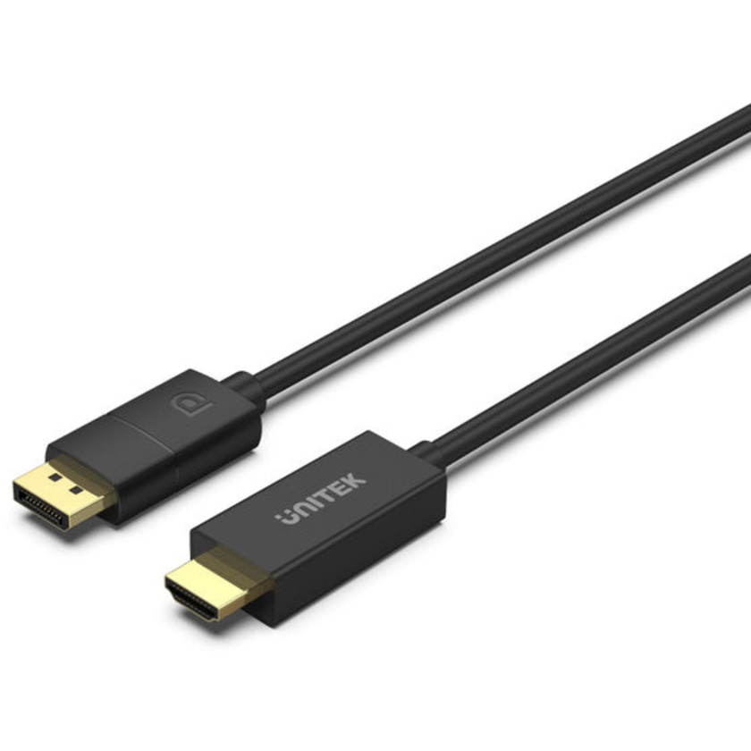 UNITEK V1608A DisplayPort 1.2 to HDMI 4K Cable (1.8m)