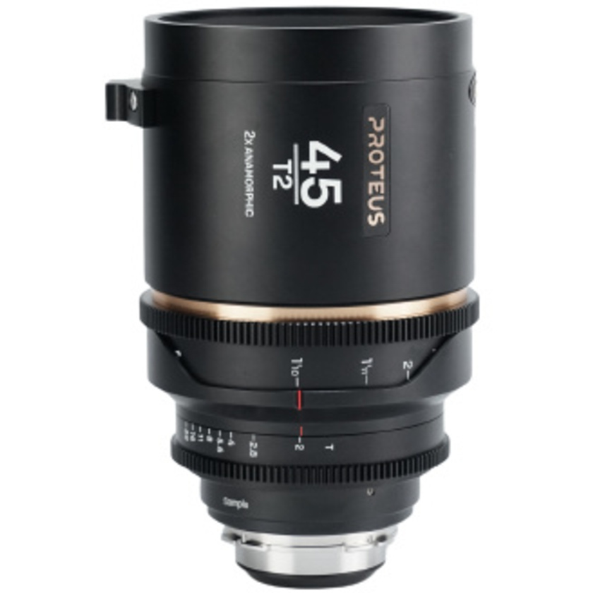 Laowa Proteus 45mm T2.0 2X Anamorphic Lens with EF Adapter (PL Mount, Amber, Feet)