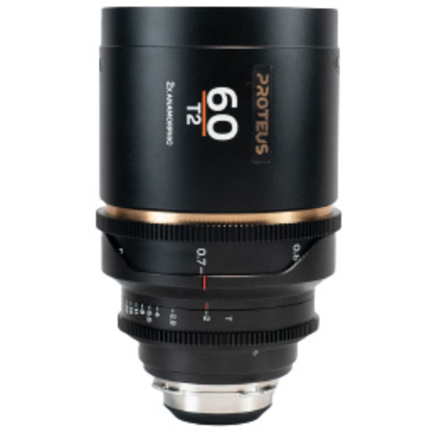 Laowa Proteus 60mm T2.0 2X Anamorphic Lens with EF Adapter (PL Mount, Amber, Feet)