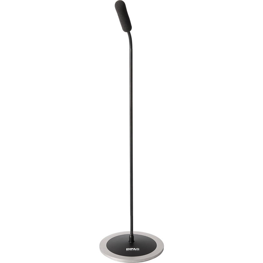DPA Microphones 4098 Supercardioid Microphone with 40cm Gooseneck, Base, and Microdot Connector