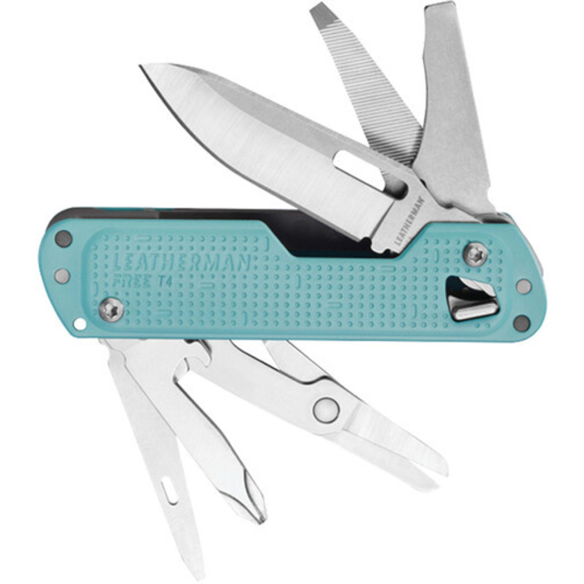 Leatherman FREE T4 Pocket Knife Multi-Tool (Arctic)