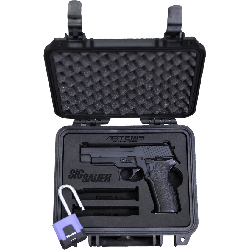 Artemis Custom Foam Insert For Sig Sauer P226 Pistol (Fits Pelican 1200 Hard Case)