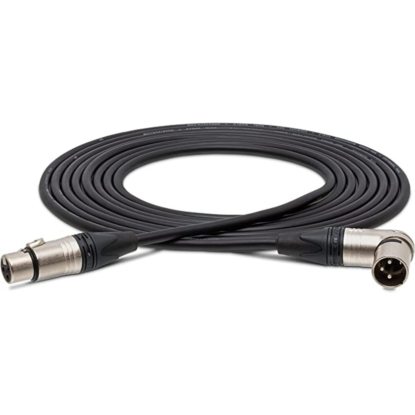 Hosa MXX-001.5SR Right Angle XLR Microphone Cable 1.5ft