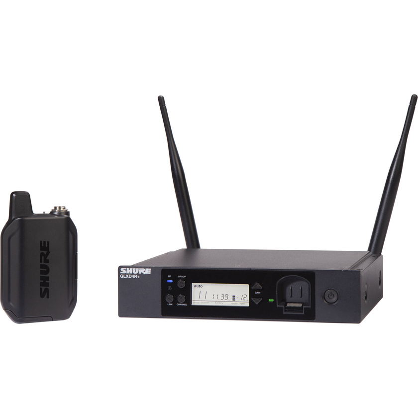 Shure GLXD14R+ Dual-Band Wireless Guitar Rack System