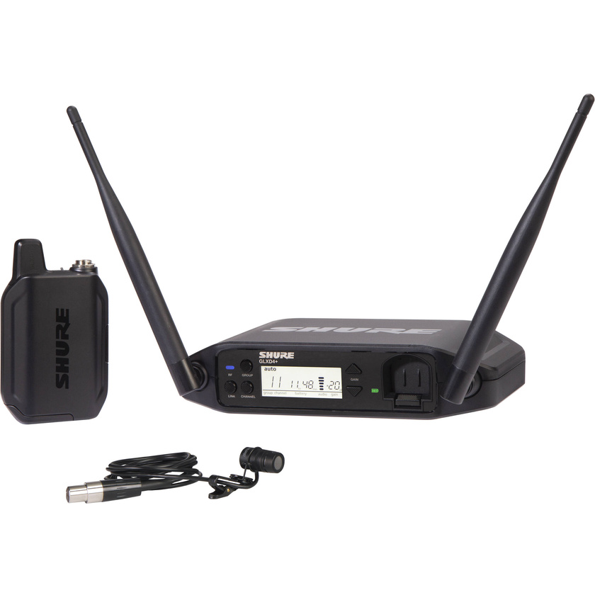 Shure GLXD14+ Dual-Band Cardioid Wireless Presenter System