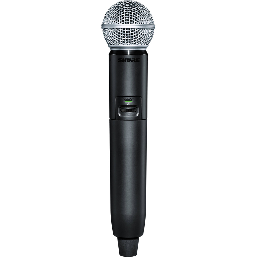 Shure GLXD2+ Dual-Band Wireless Handheld Transmitter with SM58 Microphone