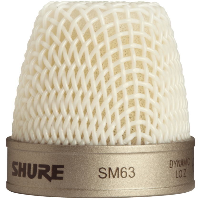 Shure RK366G Replacement Grill for the Shure SM63 (Champagne)