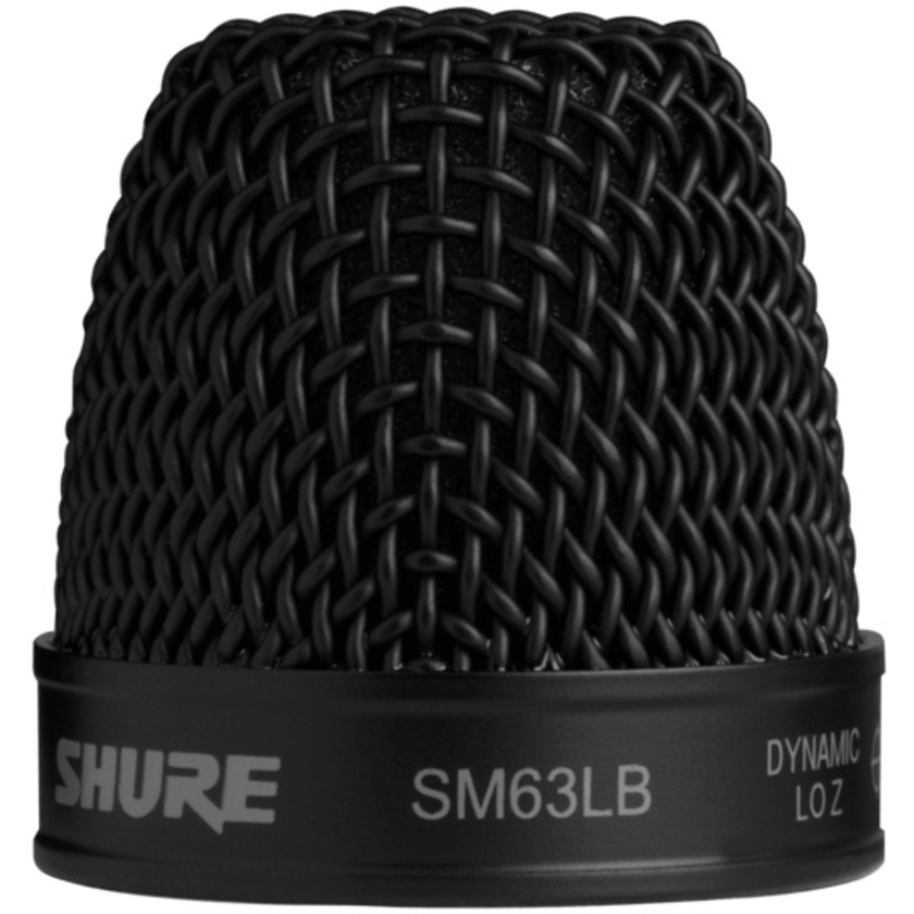 Shure RK368G Replacement Grill for the Shure SM63 (Black)