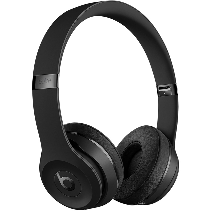 Apple Beats by Dr. Dre Solo3 Wireless Headphones (Matte Black)