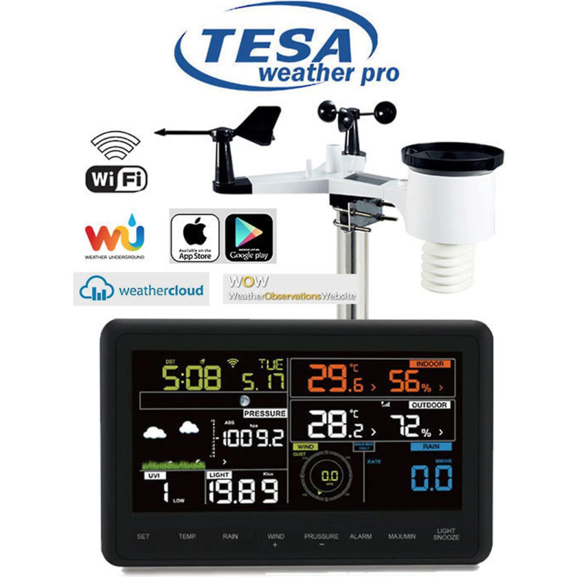 Tesa WS2980C Pro Wireless Weather Station