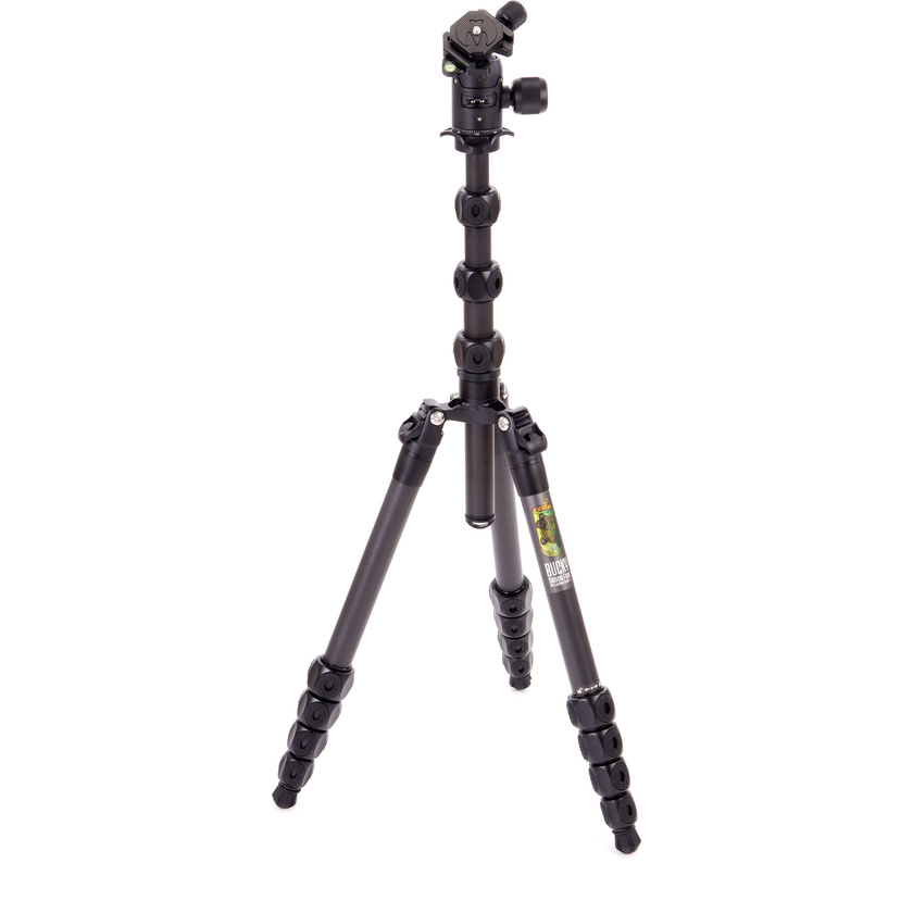 3 Legged Thing Legends Bucky Carbon Fibre Tripod with AirHed VU Ball Head Set (Darkness)