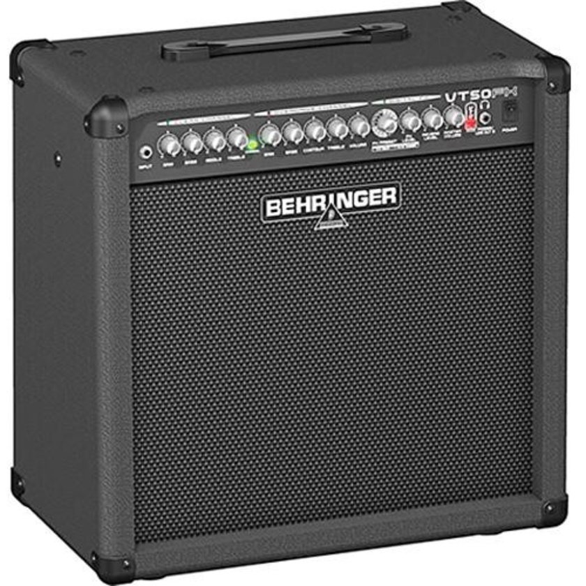 Behringer VT50FX 2-Channel Guitar Amplifier with DSP Effects and 8" Speaker (50W)