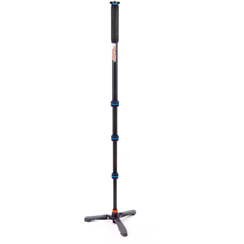 3 Legged Thing Punks Trent 2.0 Magnesium Alloy Monopod Kit with DocZ2 Foot Stabiliser (Blue)