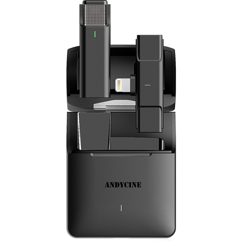 ANDYCINE ML Digital Wireless Microphone System for iPhones and iPads with Lightning (2.4 GHz)