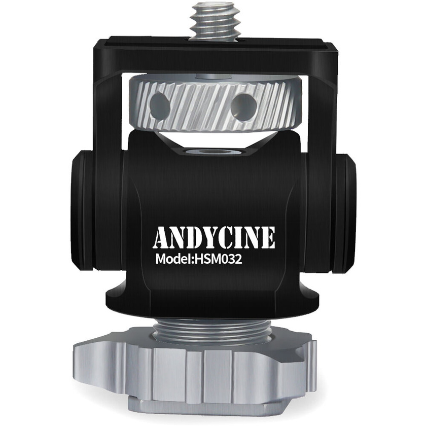 ANDYCINE A-HSM-032 Field Monitor Mount with Swivel & Tilt Adjustment for 5 or 7" Monitor