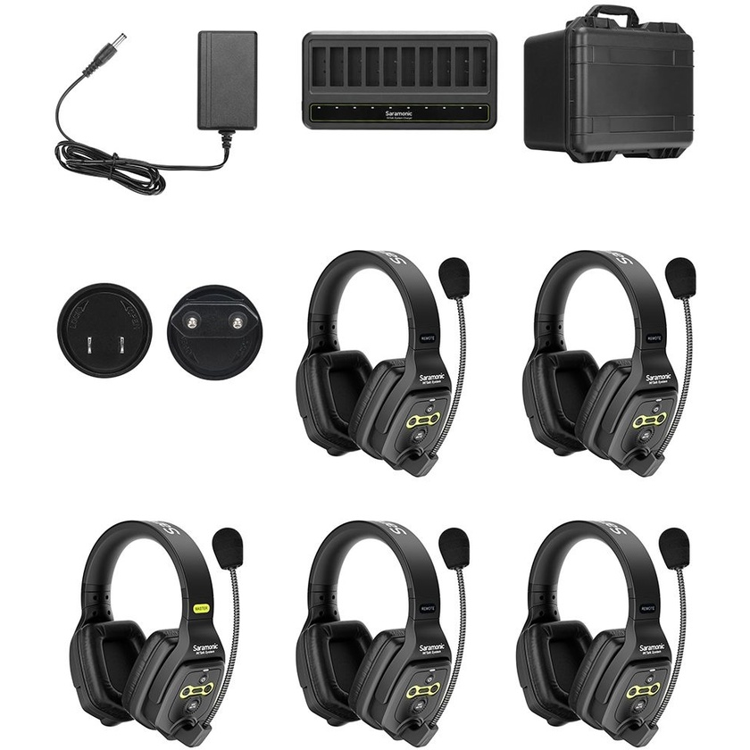 Saramonic WiTalk WT5D Full-Duplex Wireless Headset Intercom System