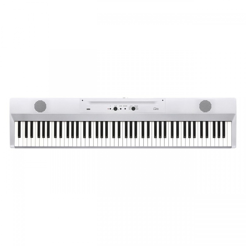 Korg L1 Liano 88-Key Slim-Body Portable Digital Piano (White)