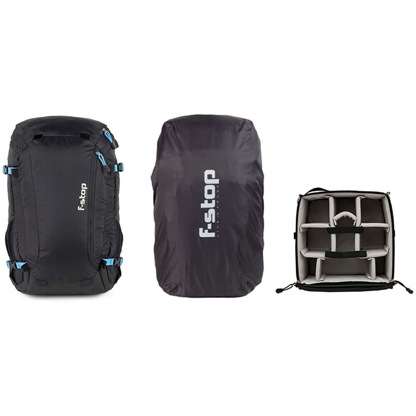 f-stop Kashmir 30L Camera Backpack Essentials Bundle (Black/Blue)