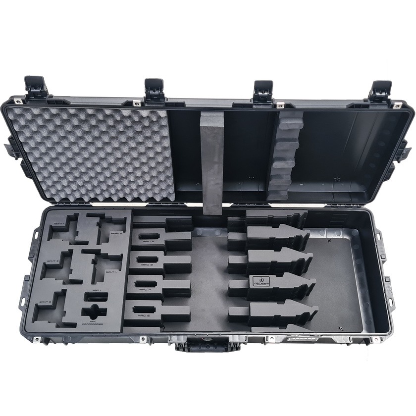 Artemis Custom Foam Insert For 5 XM4 Rifles (Fits Pelican 1745 Air Hard Case)