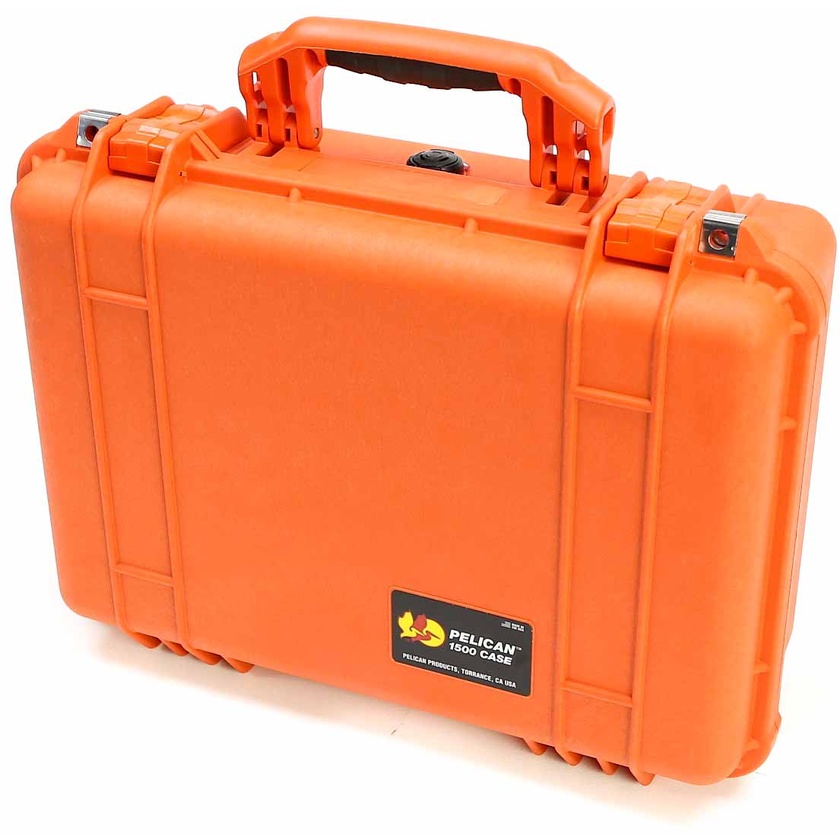 Pelican 1500 Case (Orange, No Foam)