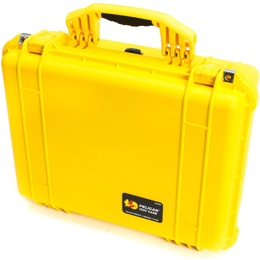 Pelican 1520 Case without Foam (Yellow)