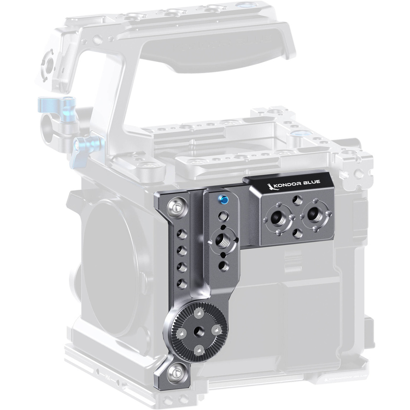 Kondor Blue Left-Side Plate for RED V-RAPTOR (Space Grey)