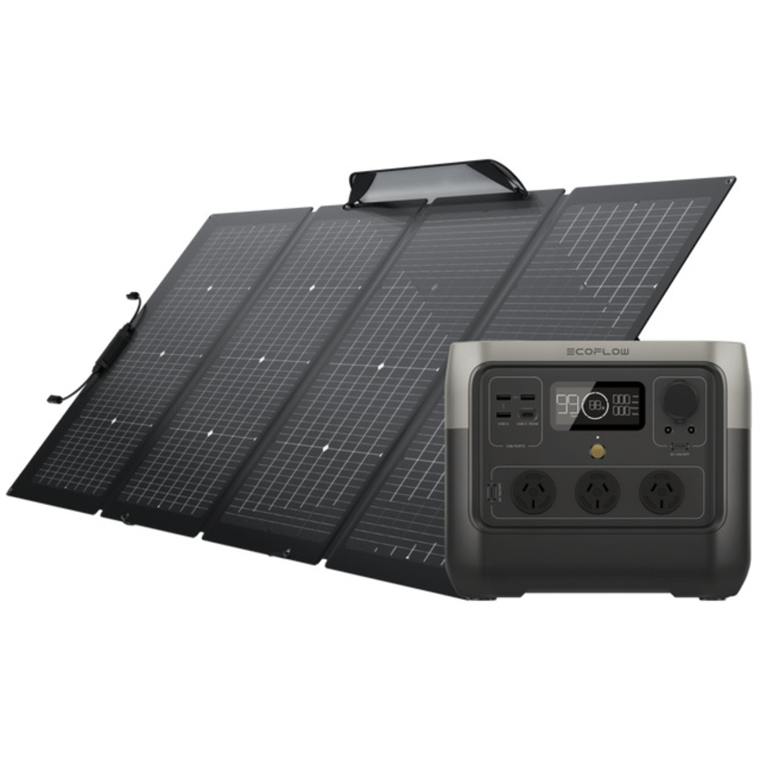 EcoFlow RIVER 2 Pro Portable Power Station with 160W Solar Panel