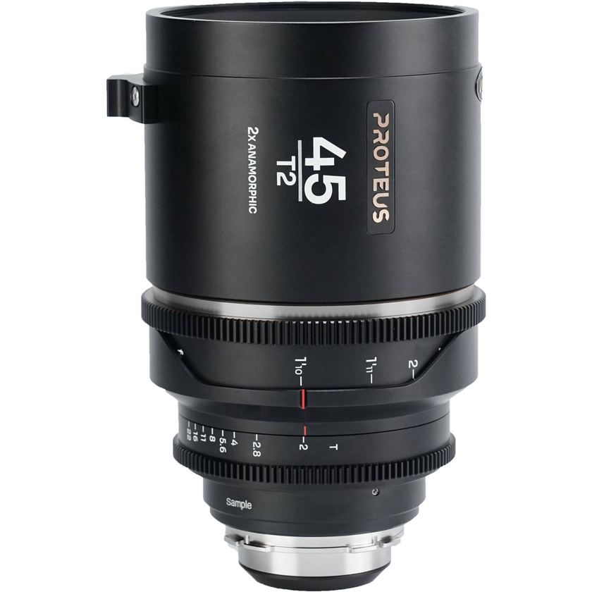 Laowa Proteus 45mm T2.0 2X Anamorphic Lens with EF Adapter (PL Mount, Silver, Feet)