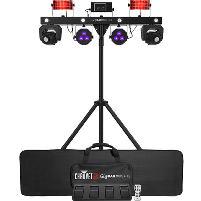 Chauvet DJ GigBAR Move + ILS 5-in-1 Lighting System with Moving Heads