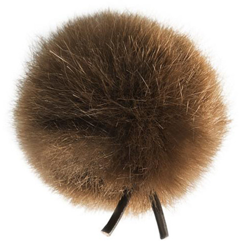 Bubblebee Industries Windbubble Miniature Imitation-Fur Windscreen (Lav Size 3, 40mm, Brown)