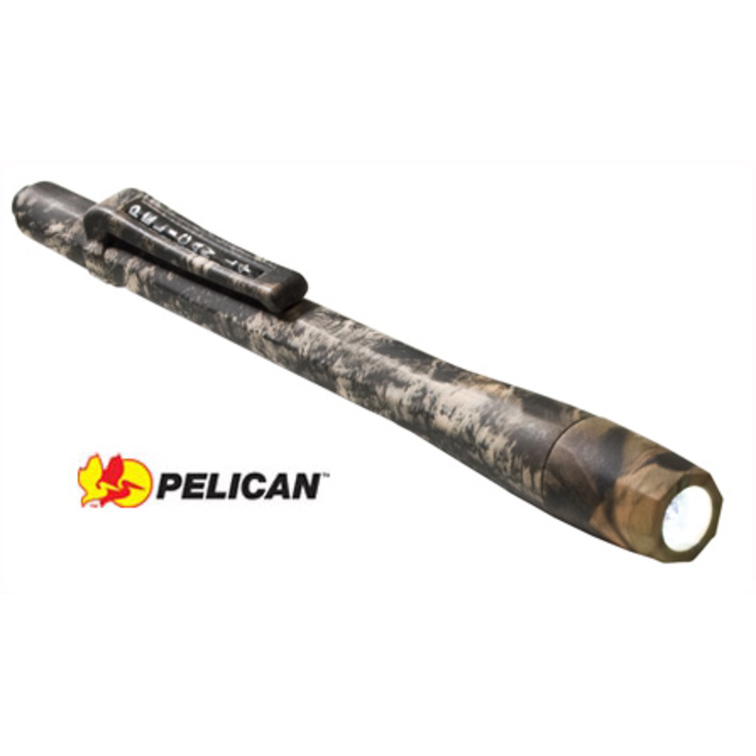 Pelican L4 3 'AAAA' Pen LED Flashlight (Mossy Oak Camouflage)